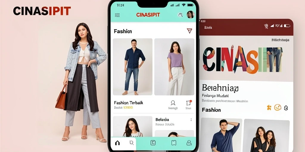 Tampilan antarmuka CINASIPIT yang menarik dan user-friendly.