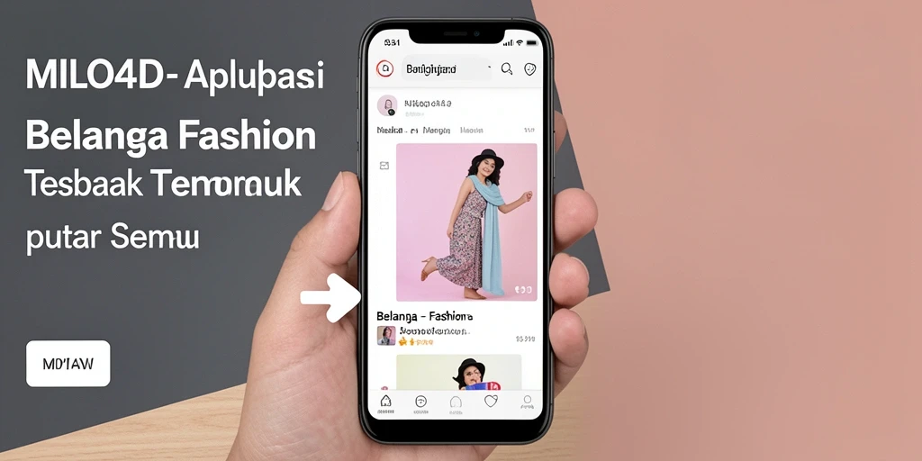 Tampilan antarmuka aplikasi MILO4D yang modern dan ramah pengguna.
