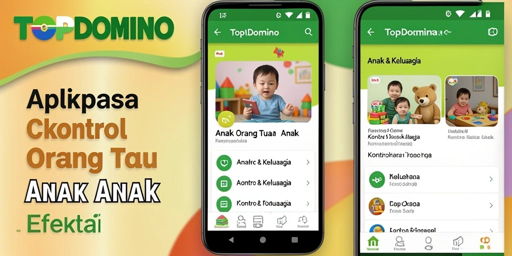 Tampilan antarmuka pengguna TOPDOMINO yang intuitif dan mudah digunakan.