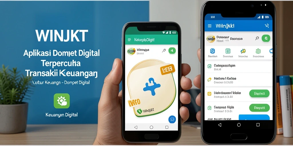 Antarmuka WINJKT yang intuitif dan mudah digunakan.